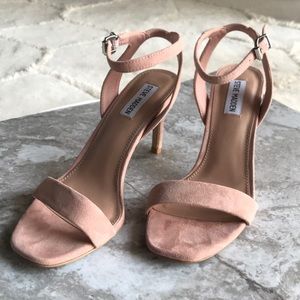 SALE!!- Steve Madden Blush Suede Sandals